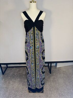 Vintage Sheer Overlay Beaded 90s Y2K Dress
